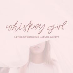 Whiskey Girl Script Font