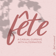 Fete Script Font