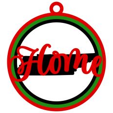Tennessee Home Ornament Design