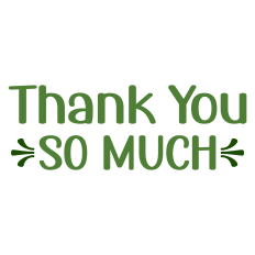 Thank You So Much Card Sentiment