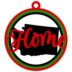 Washington Home Ornament Design