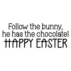 Whimsical Easter Greeting Card Sentiment