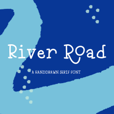 River Road Serif Font - Typewriter