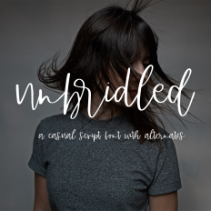 Unbridled Script Font
