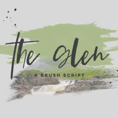 The Glen Brush Script Font