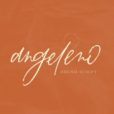 Angeleno Brush Script Font