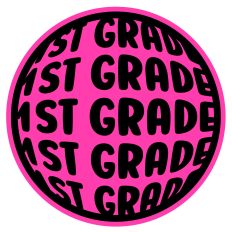 First Grade Layered Monogram