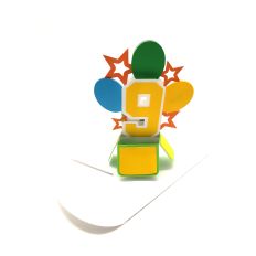 9th Birthday Pop Up Card