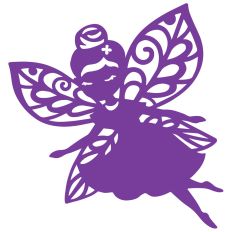 Cute Fairy Silhouette 