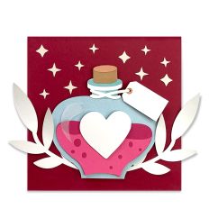Valentine Love Potion Bottle