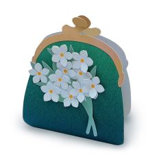 Coin Purse Gift Box With Flowers
