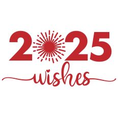 New Years Design - 2025 Wishes