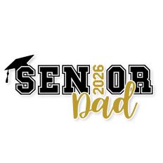 2026 Senior Dad SVG Quote