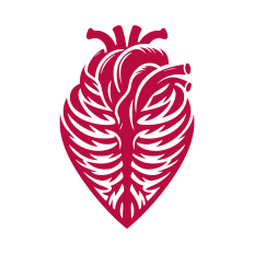 Heart Rib Cage