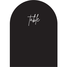 Table Number