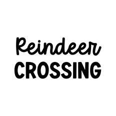 Reindeer Crossing