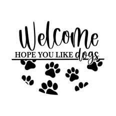 Welcome hope you like dogs
