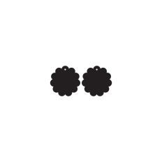 Circle Disc Earrings