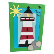 Lighthouse Card - 5 x 7 Folded Card