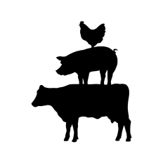 farm animal stack