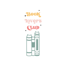 Book lovers club bookmark design