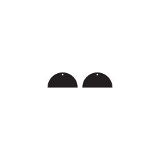Half Circle Earrings