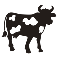 Cow Silhouette