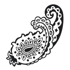 Paisley Shape 2