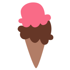 Cartoon Ice Cream Cone