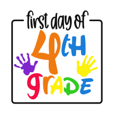 First Day of Fourth Grade
