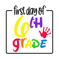 First Day of Sixth Grade