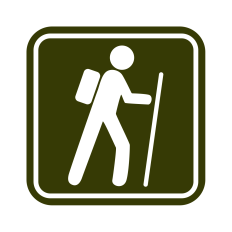 Hiking Sign