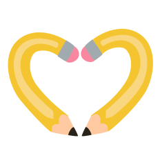 Pencil Heart