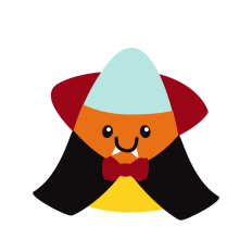 Candy Corn Vampire