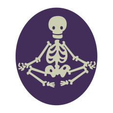 Yoga Skelly Lotus