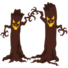 Creepy Tree Arch