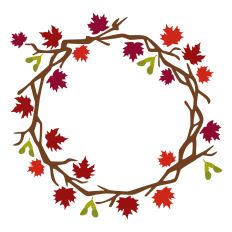 Fall Maple Wreath