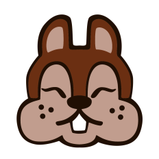 Cute Squirrel Face
