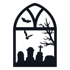 Graveyard Window
