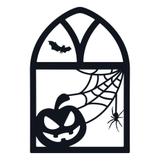 Jack O Lantern Window