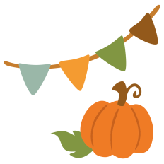 Pumpkin and Banner