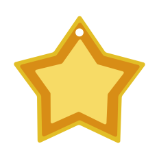 Star Gift Tag