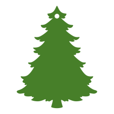 Christmas Tree Gift Tag