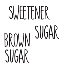 Sweeteners