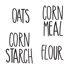 Cooking Staples