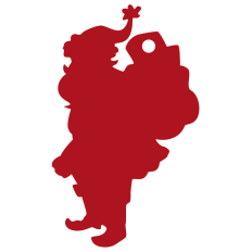 Santa Gift Tag