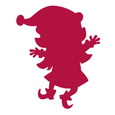 Elf Girl Silhouette