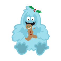 Yeti with Cookie