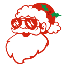 Santa with Shades