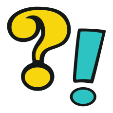 Exclamation Point and Question Mark